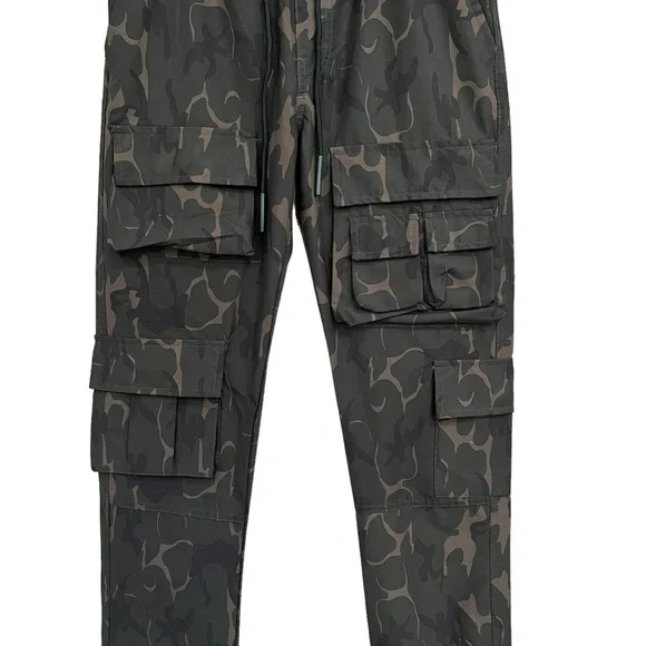 American Stitch Men’s Camo Lightweight Jogger Parachute Cargo Pant, S, N…​ - Picture 2 of 8